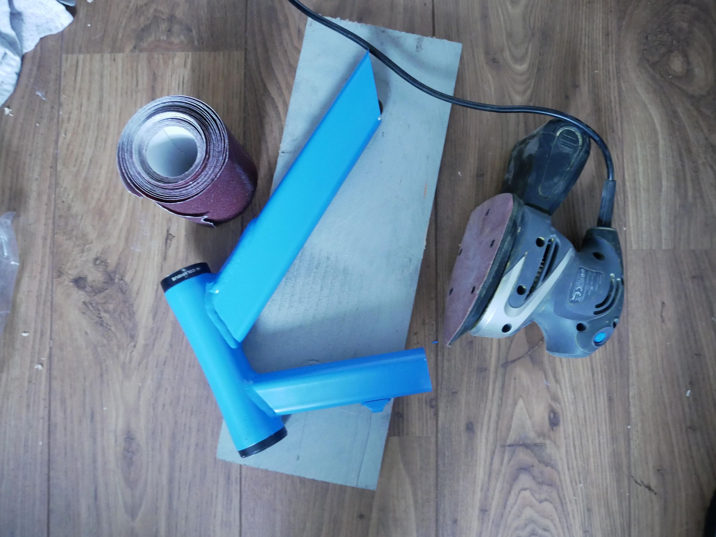 Upcycled Bike Frame Wall Light 5 Steps Instructables