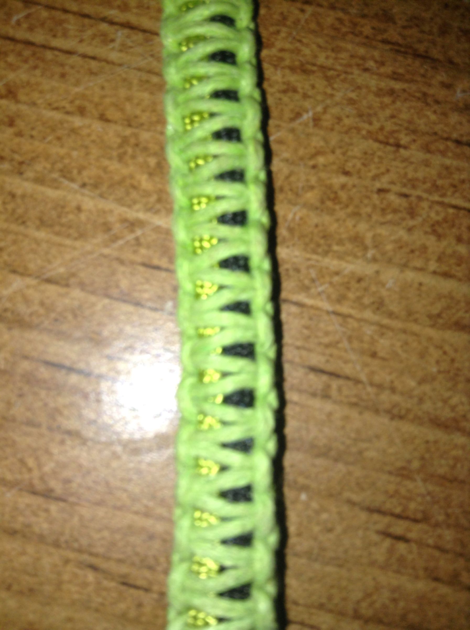 Cobra Weave Wax String Bookmark