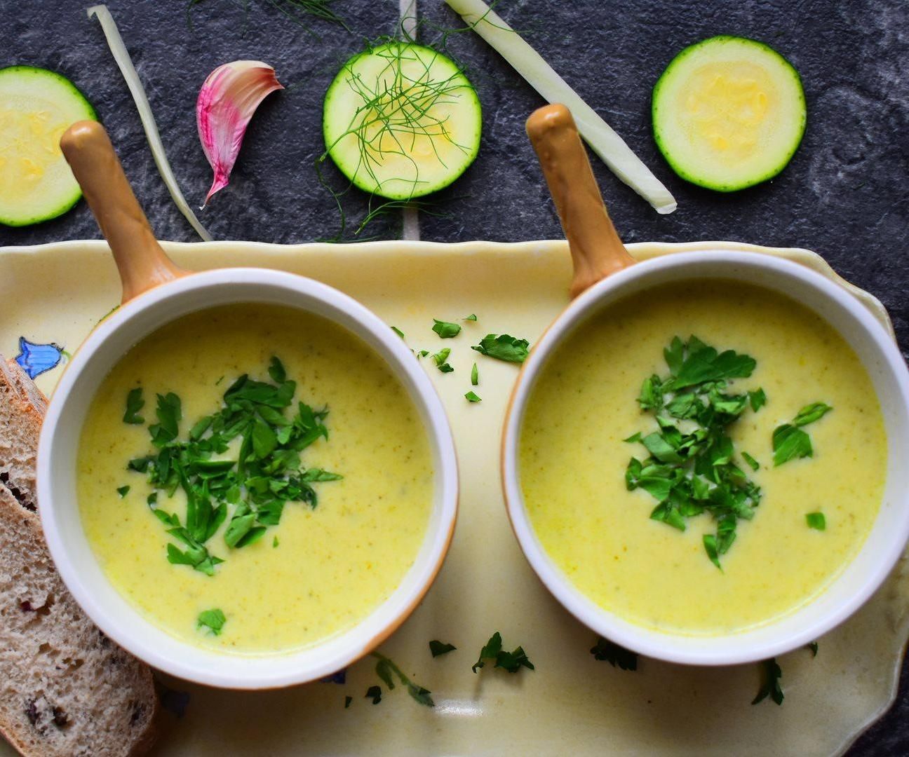 Courgette and Fennel Soup