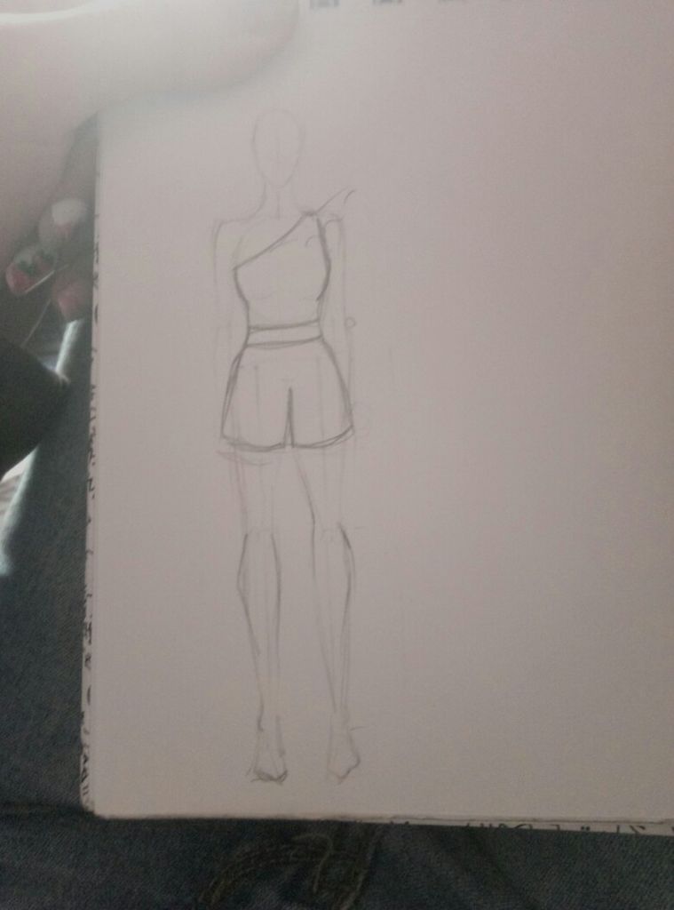 How To Draw A Prom Dress Step By Step