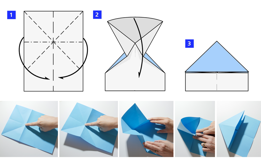 Looping Paper Airplane