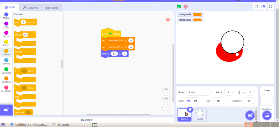 Football Player Scratch Code How to Make a Football Game in Scratch : 16 Steps - Instructables
