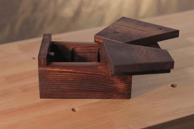 Diy wooden online puzzle box