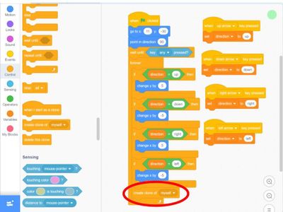 Simple Scratch Game Code How to Code a Snake Game on Scratch : 15 Steps (with Pictures ...