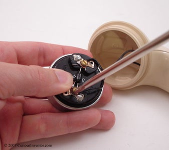 Screw Wires to Speaker