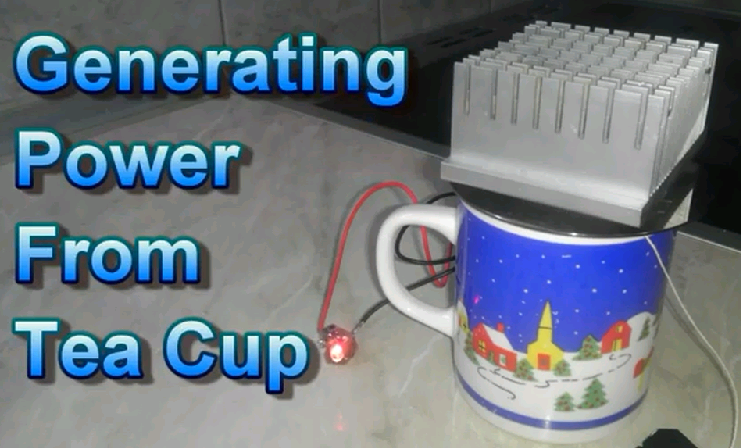 Generating Power From Tea Cup