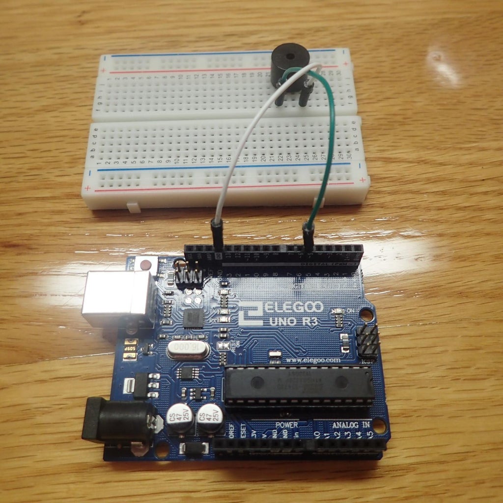 Arduino Beginner Tutorial 2: Buzzer : 4 Steps - Instructables