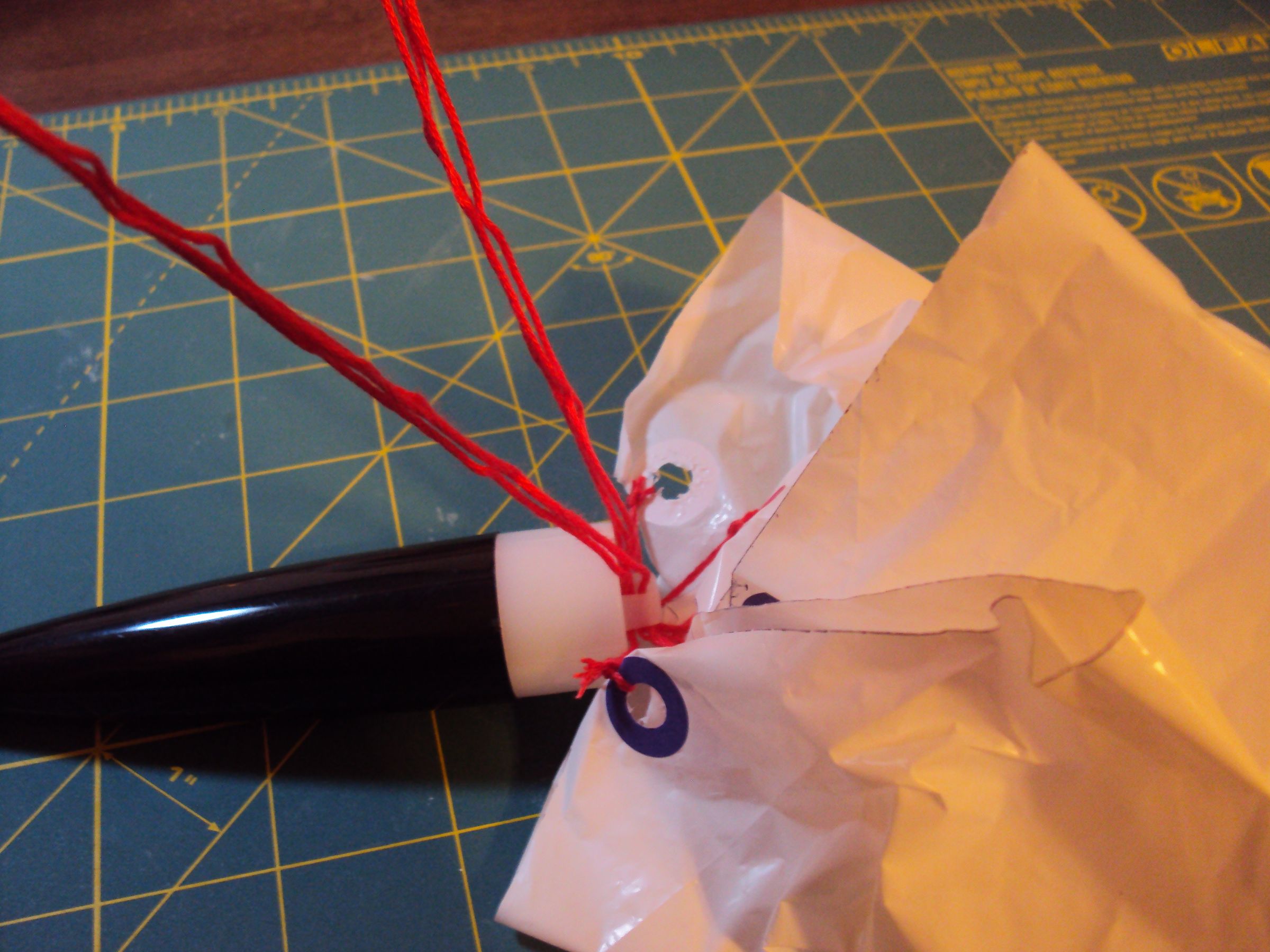DIY Model Rocket Parachute 8 Steps Instructables
