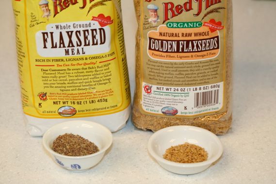 Using flax seed as an egg substitute