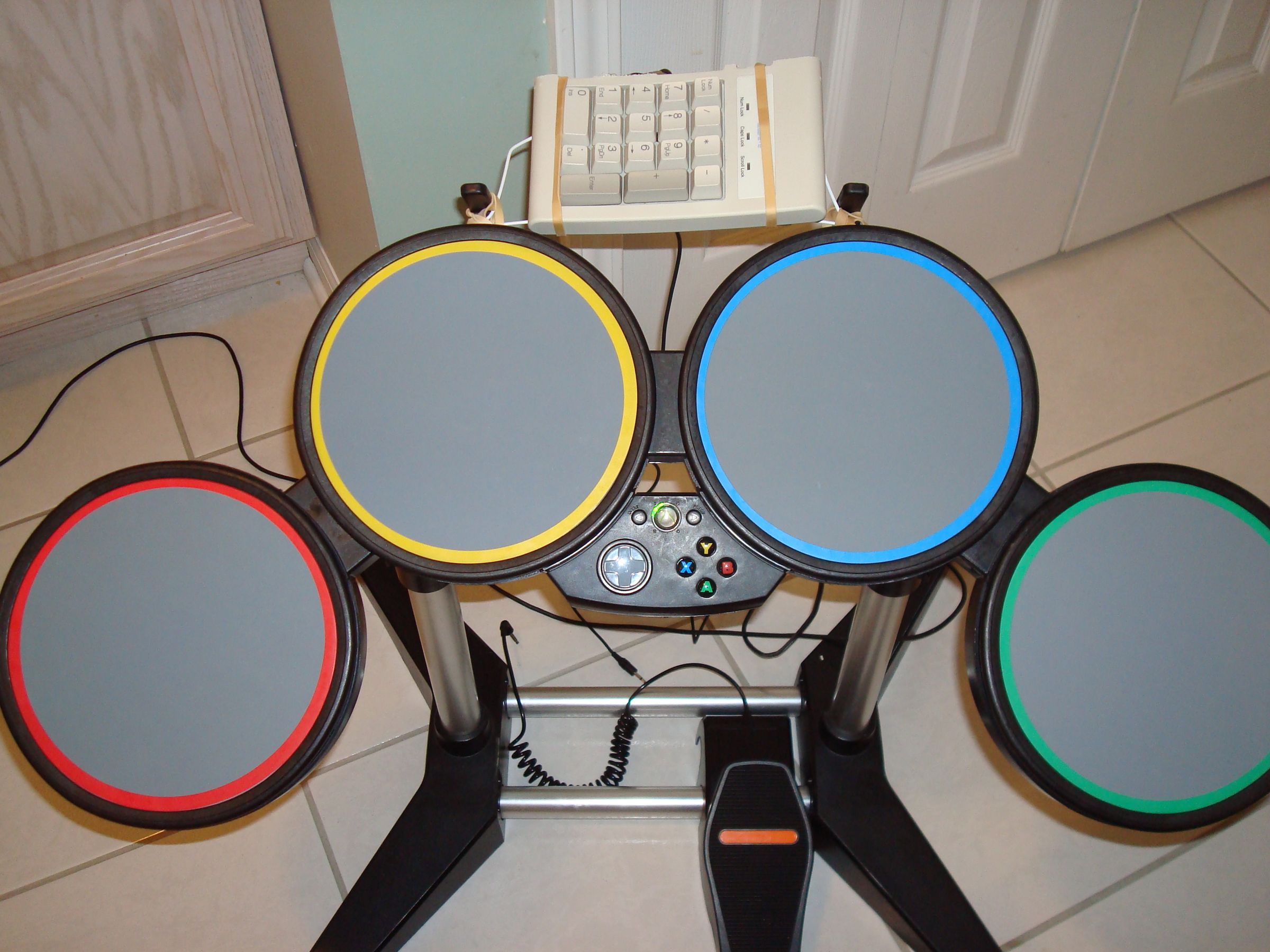Make a Rock Band Drum Pedal Pad