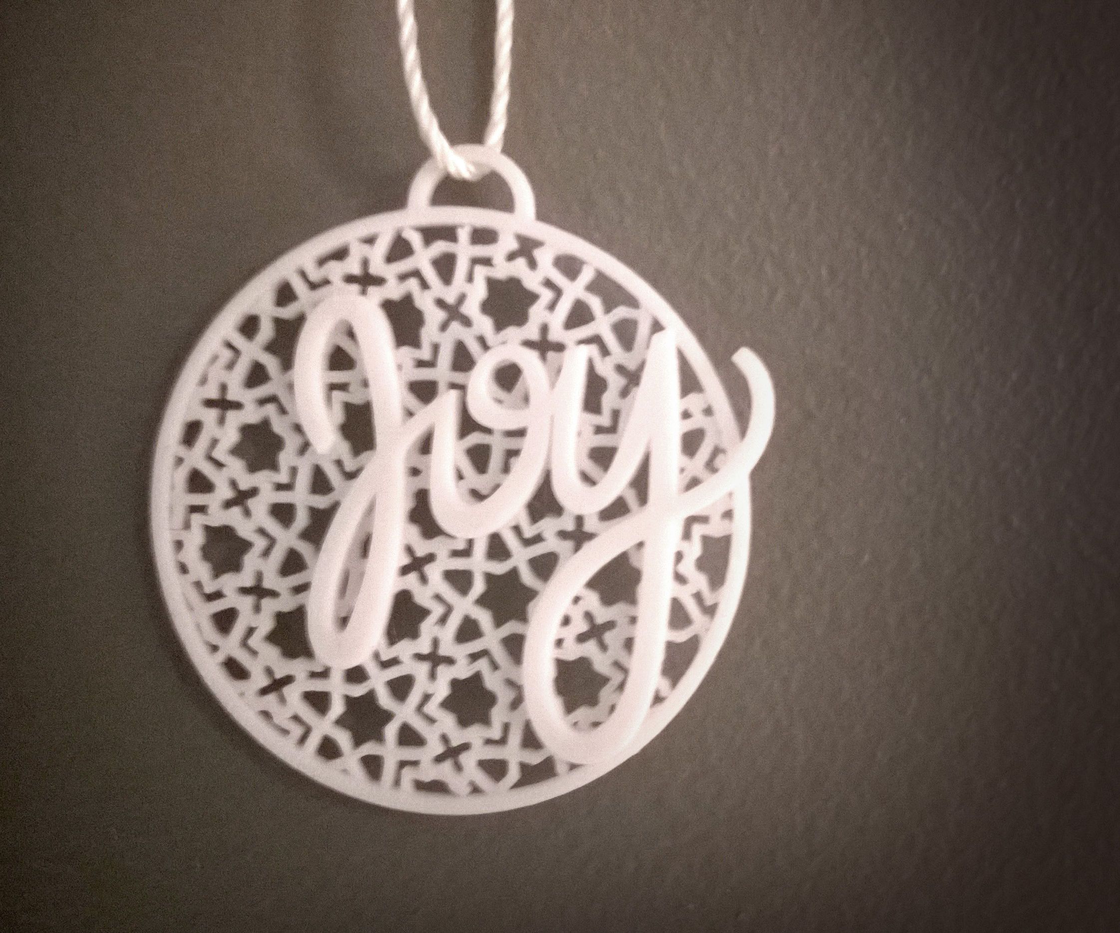 Joy Ornament