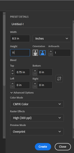 Create a New Document