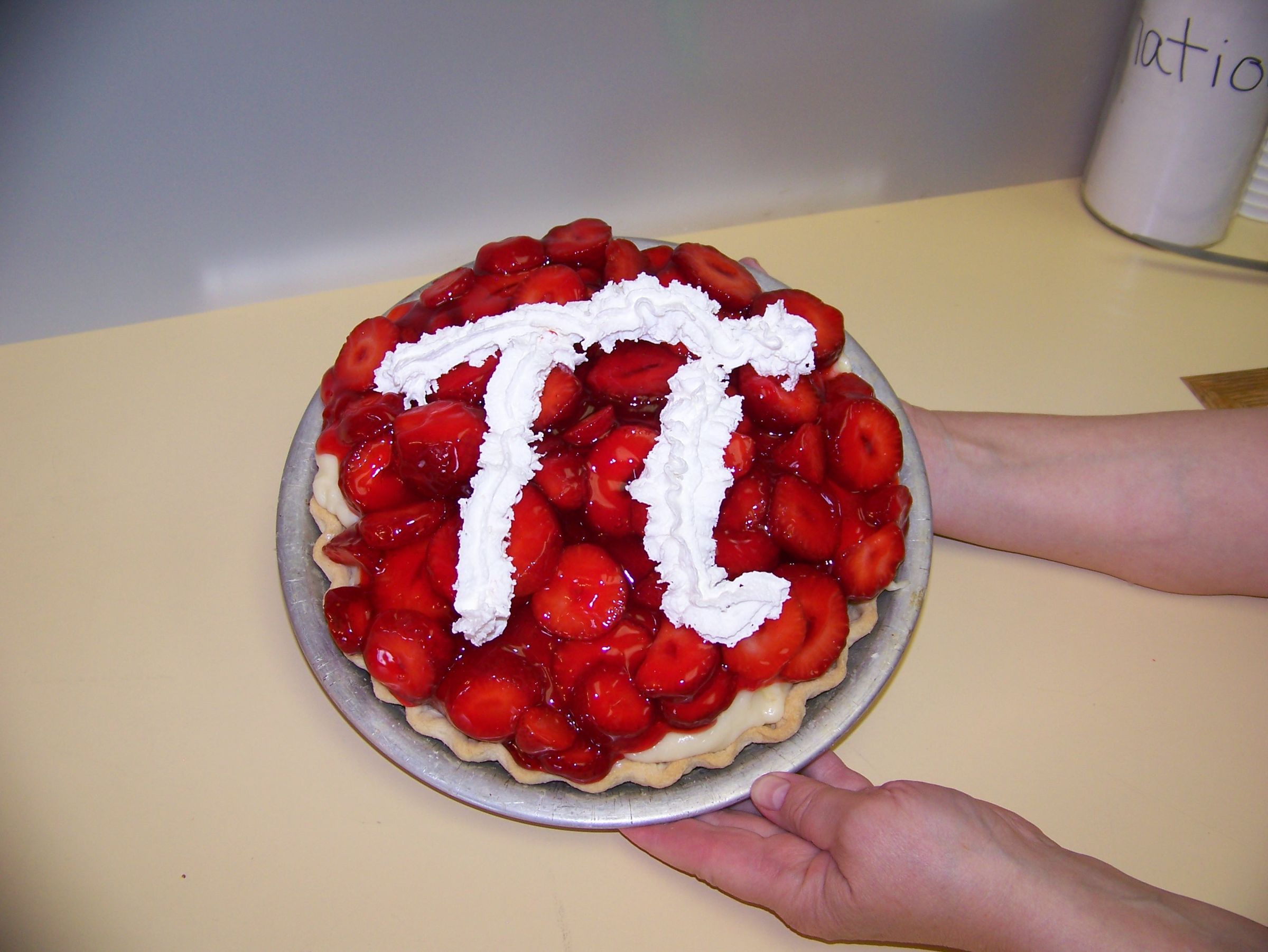 Strawberry Banana Cream Pie