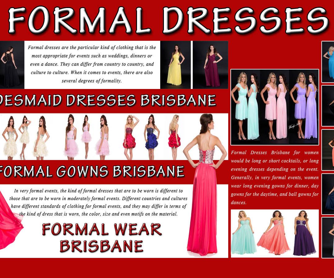 Formal Dresses Brisbane