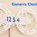Digital Geneva Clock