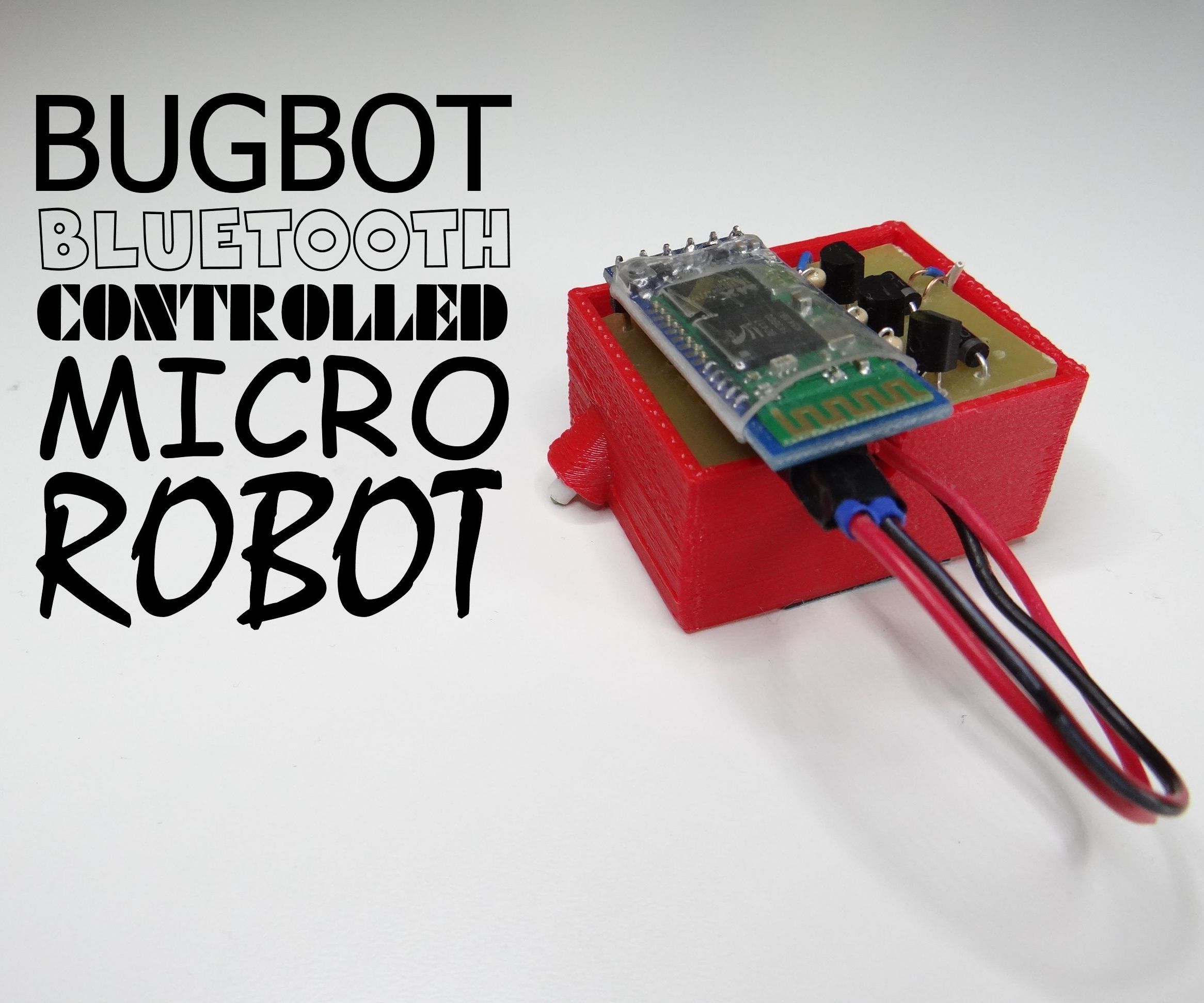 Bugbot Bluetooth Controlled Micro Robot