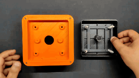 Frame and Button Actuator Assembly