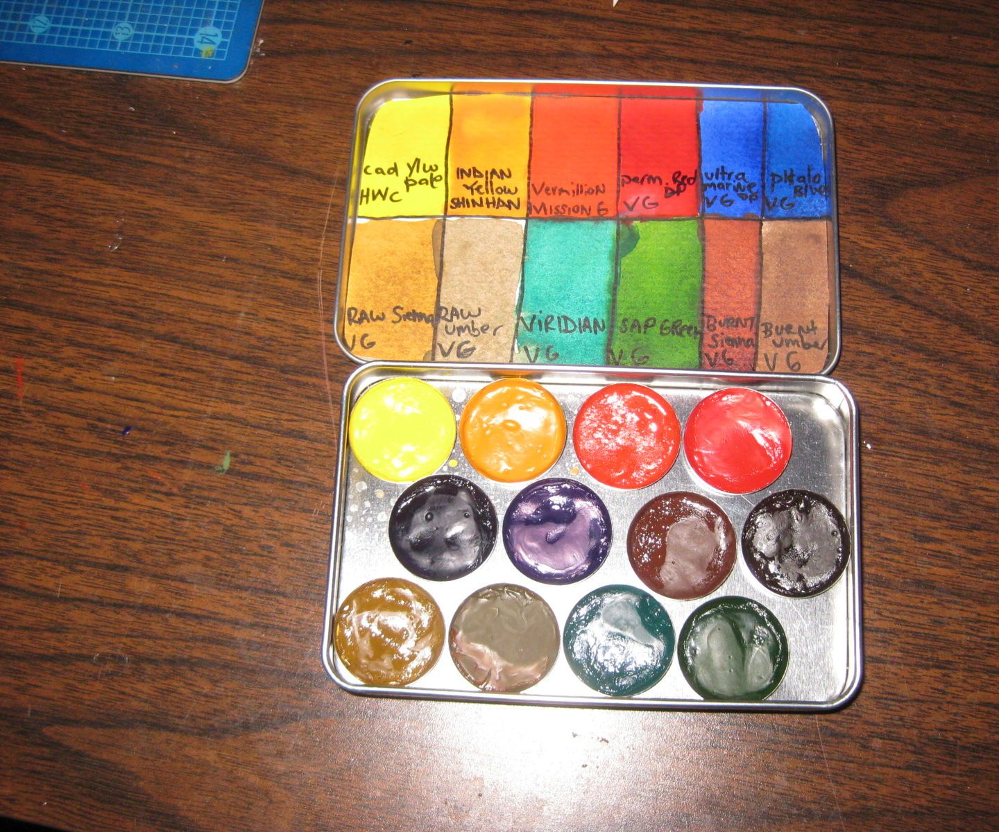 Pocket Watercolour Pallete