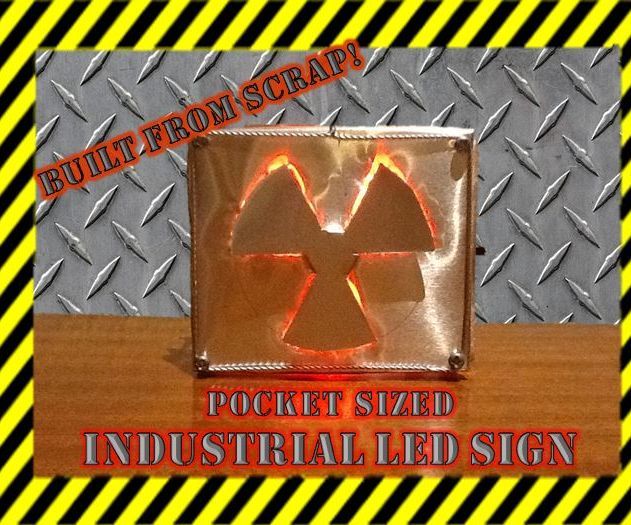 Pocket Sized Industrial LED Sign