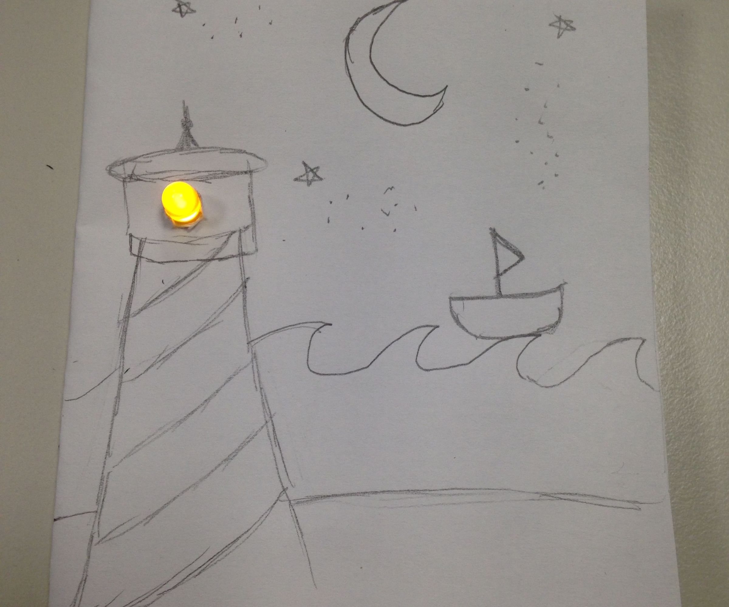 Lighthouse Card