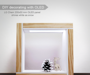 DIY Decorating With OLED Light Panel