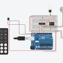 Creating Remote Controlled DC MOTOR and Bulb With IR Remote