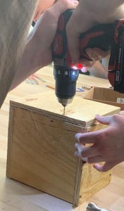 Glueing/Nailing the Box Together