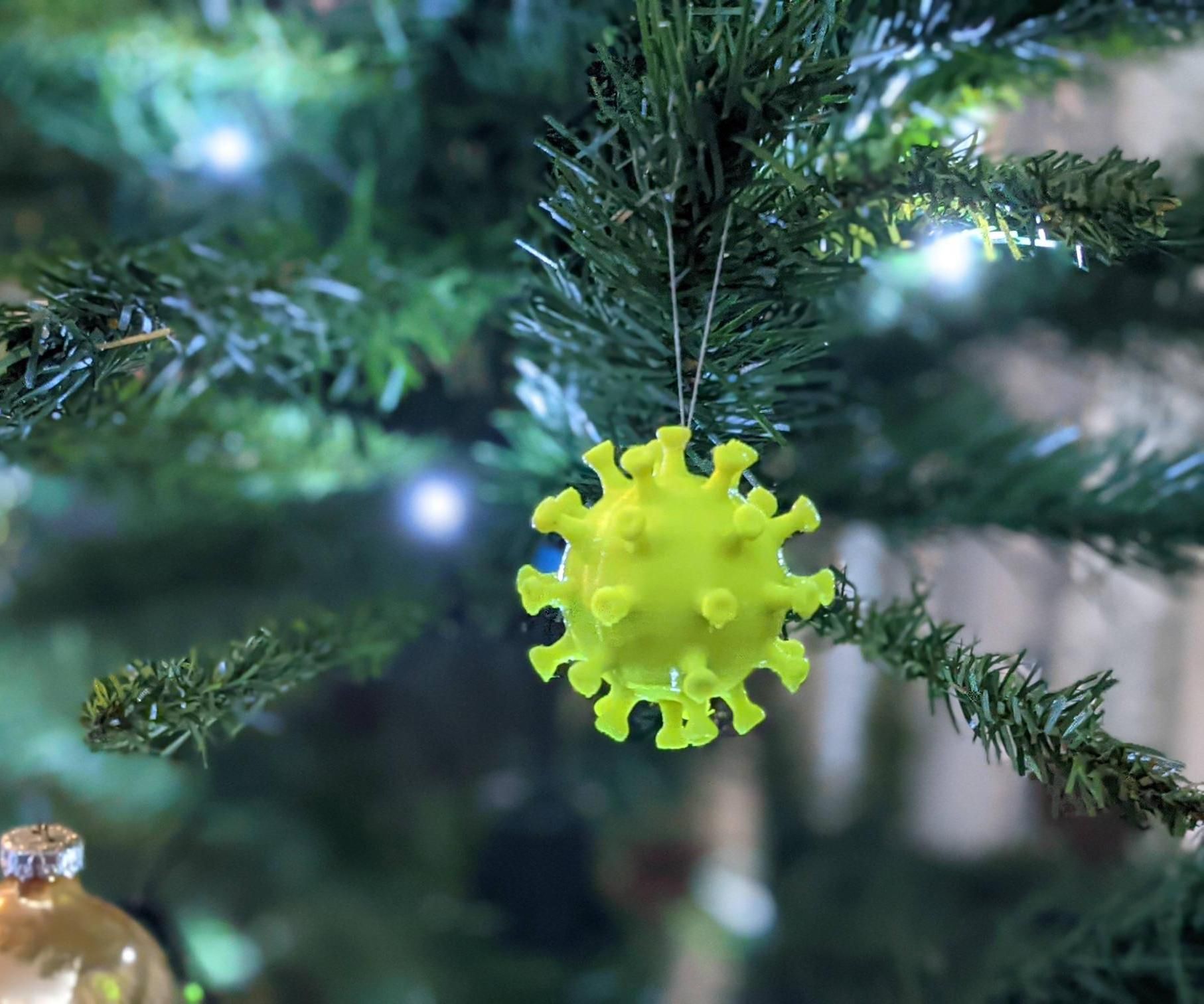 COVID Christmas Bauble