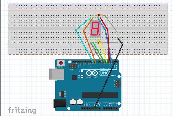 Counting With Arduino 1 to 10 Counting Machine With Arduino Uno - Instructables