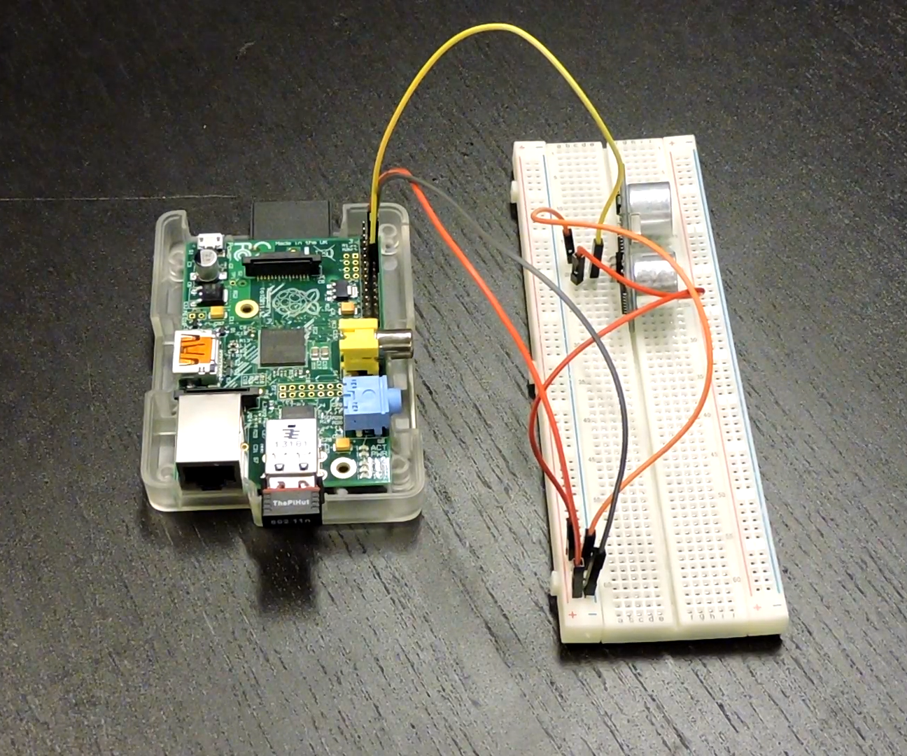 Ultrasound Sensor With Raspberry Pi
