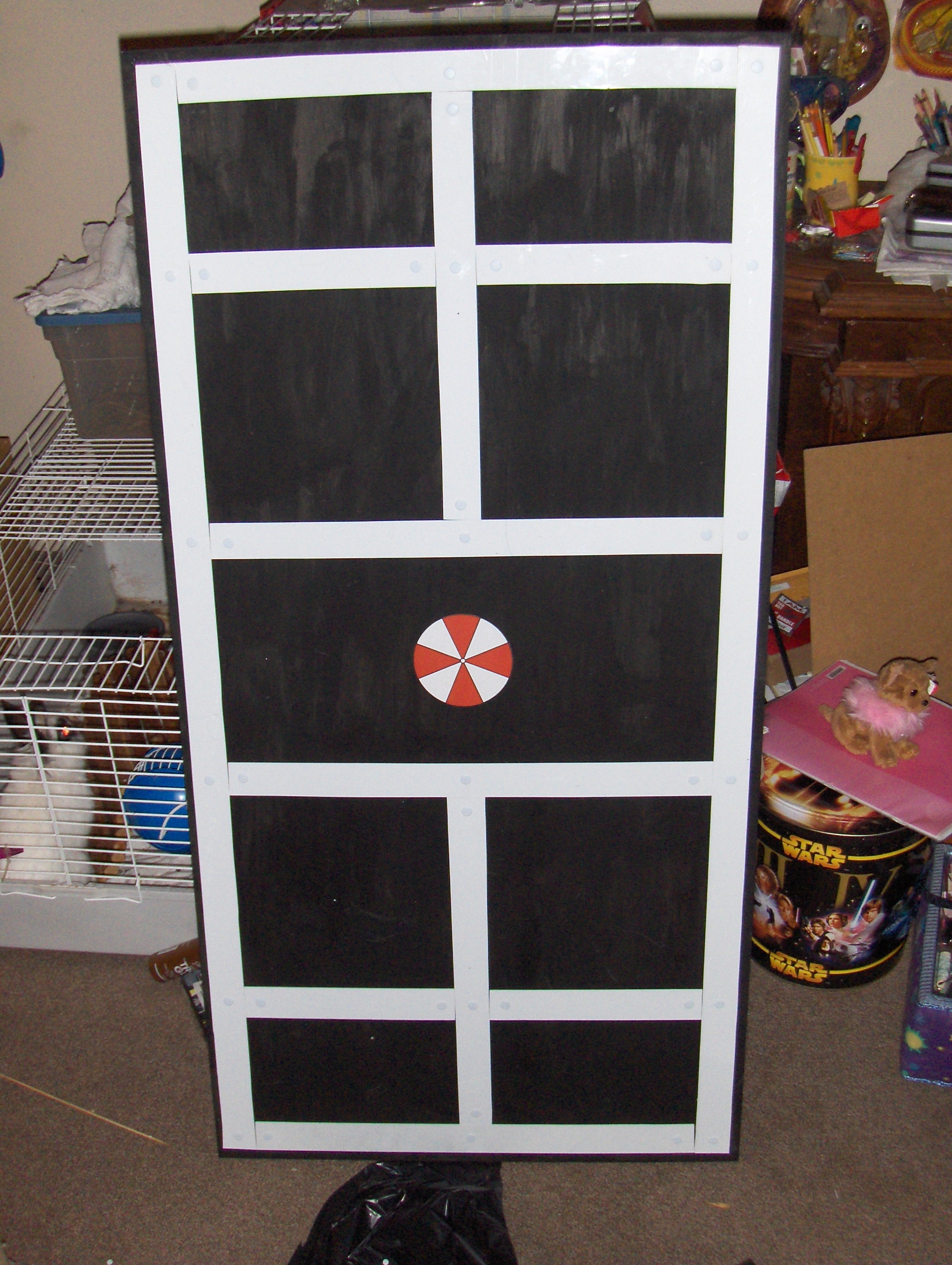 Umbrella Corp Shield 5 Steps Instructables