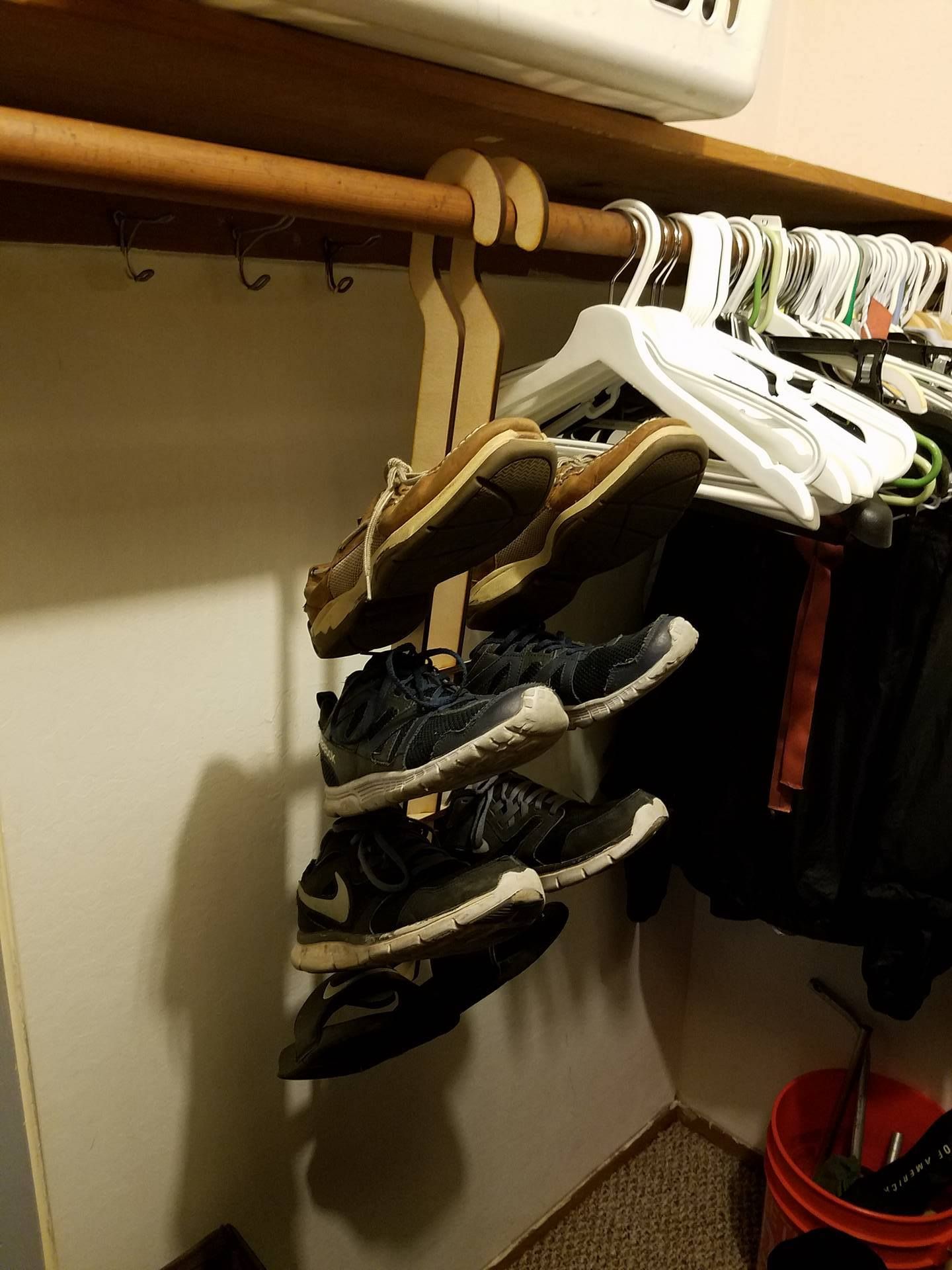 Laser Cut Closet Shoe Rack 3 Steps (with Pictures) Instructables