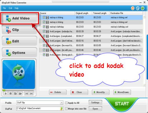 Edit Kodak Video on Windows