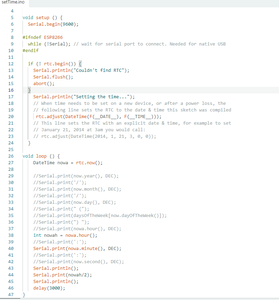 Basic Programming of Each Component
