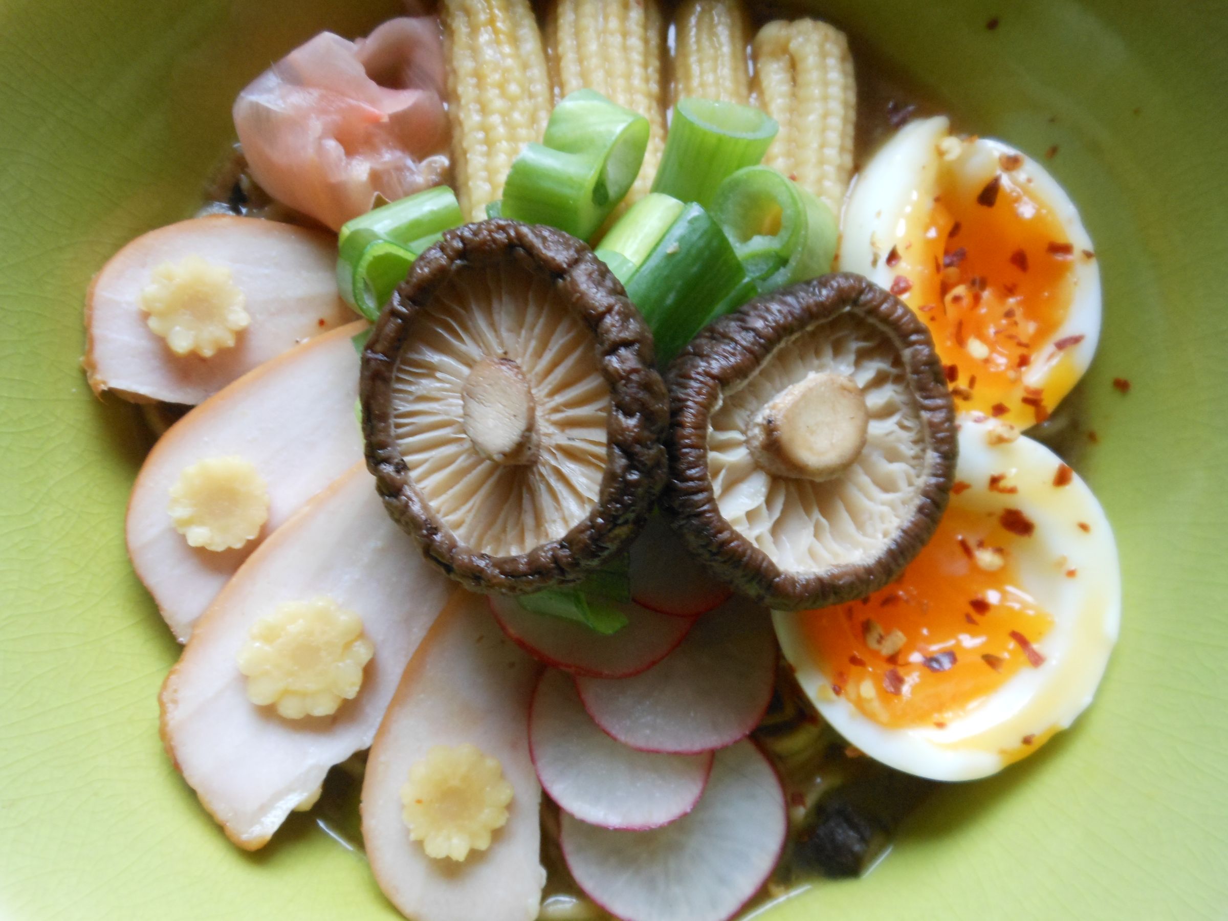 Smokey Shitake Chicken Ramen.