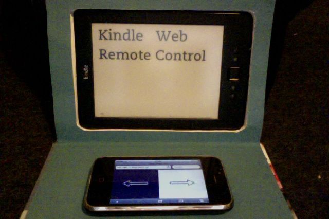 Kindle Web Remote Control