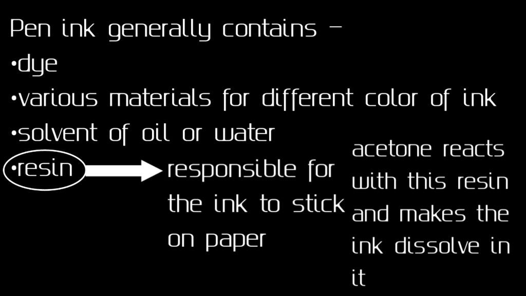 Erase Ink From Paper With Chemistry 3 Steps