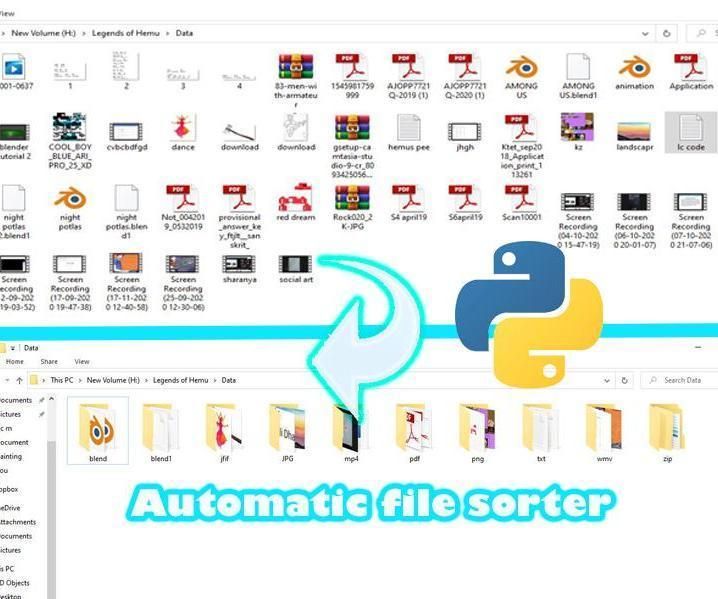 Automatic File Sorter With Python