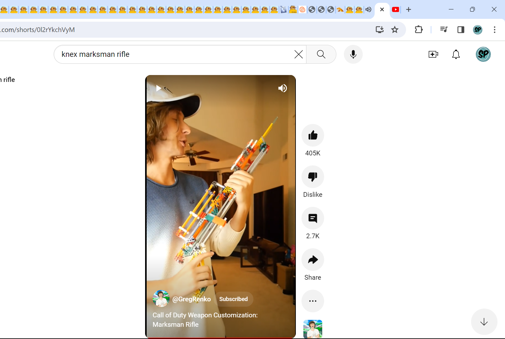 Some Pictures of Some Upcoming Greg Renko's K'nex Gun Instructions
