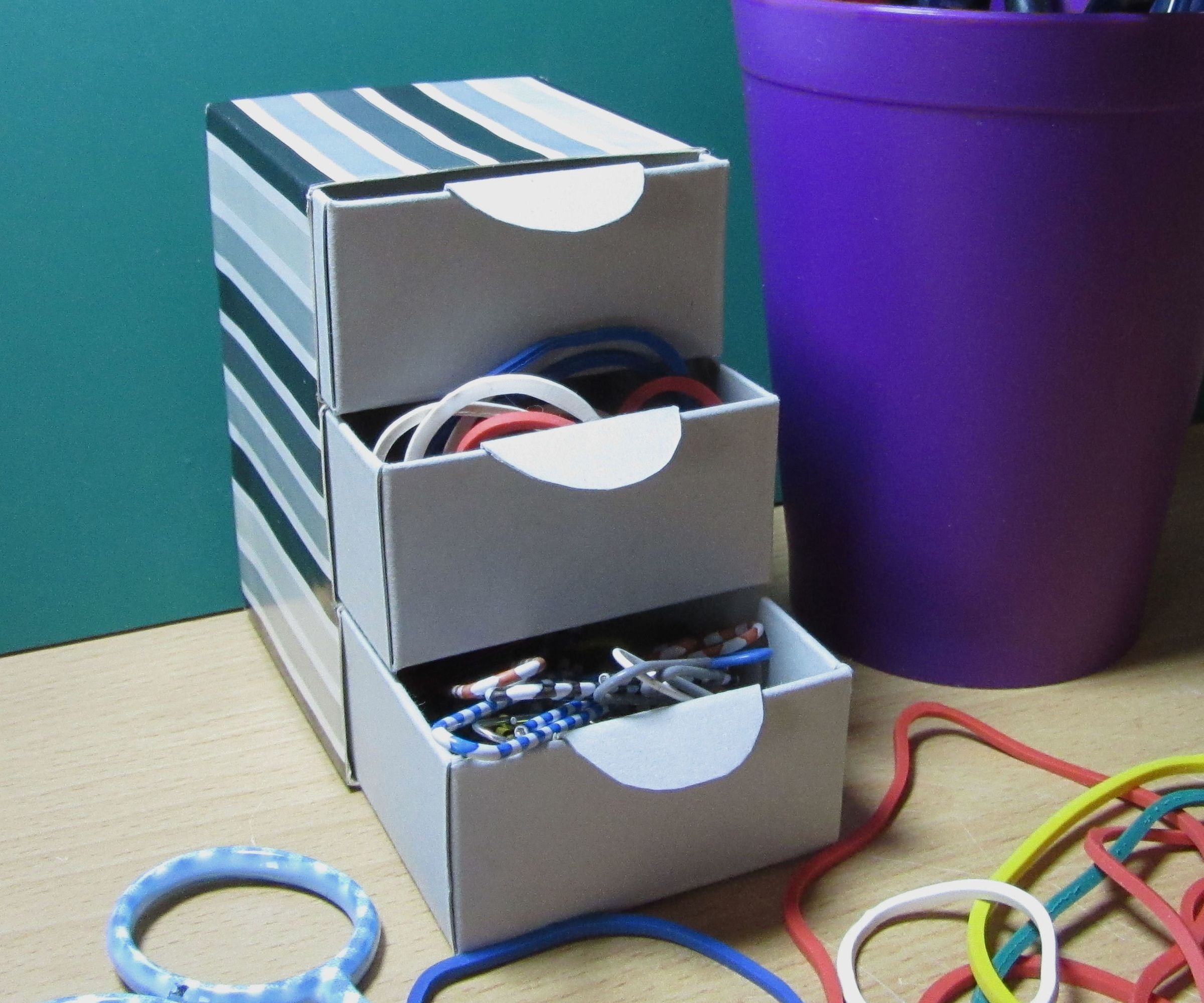 Cardboard Stationery Drawers