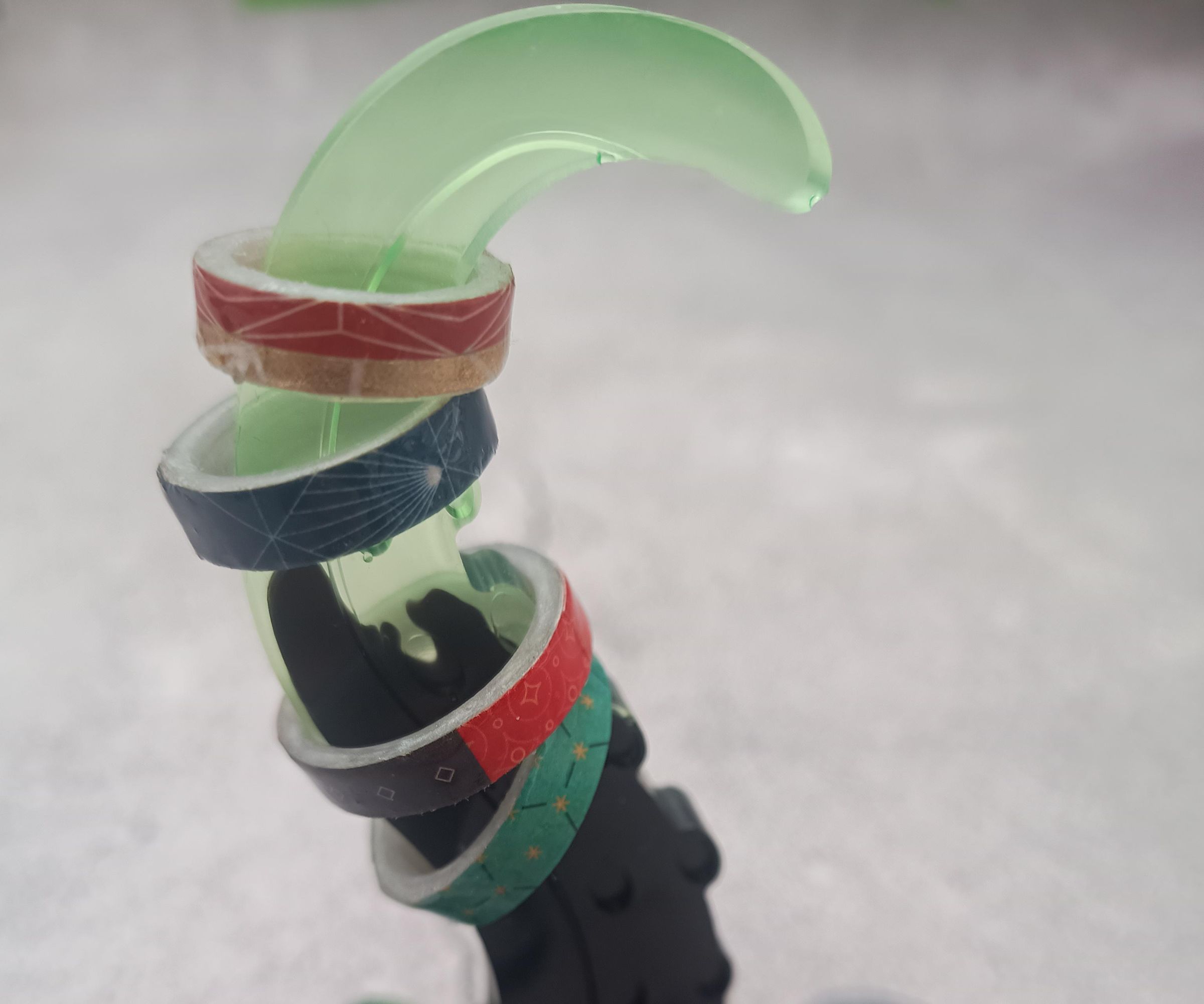 Paper and Resin Rings