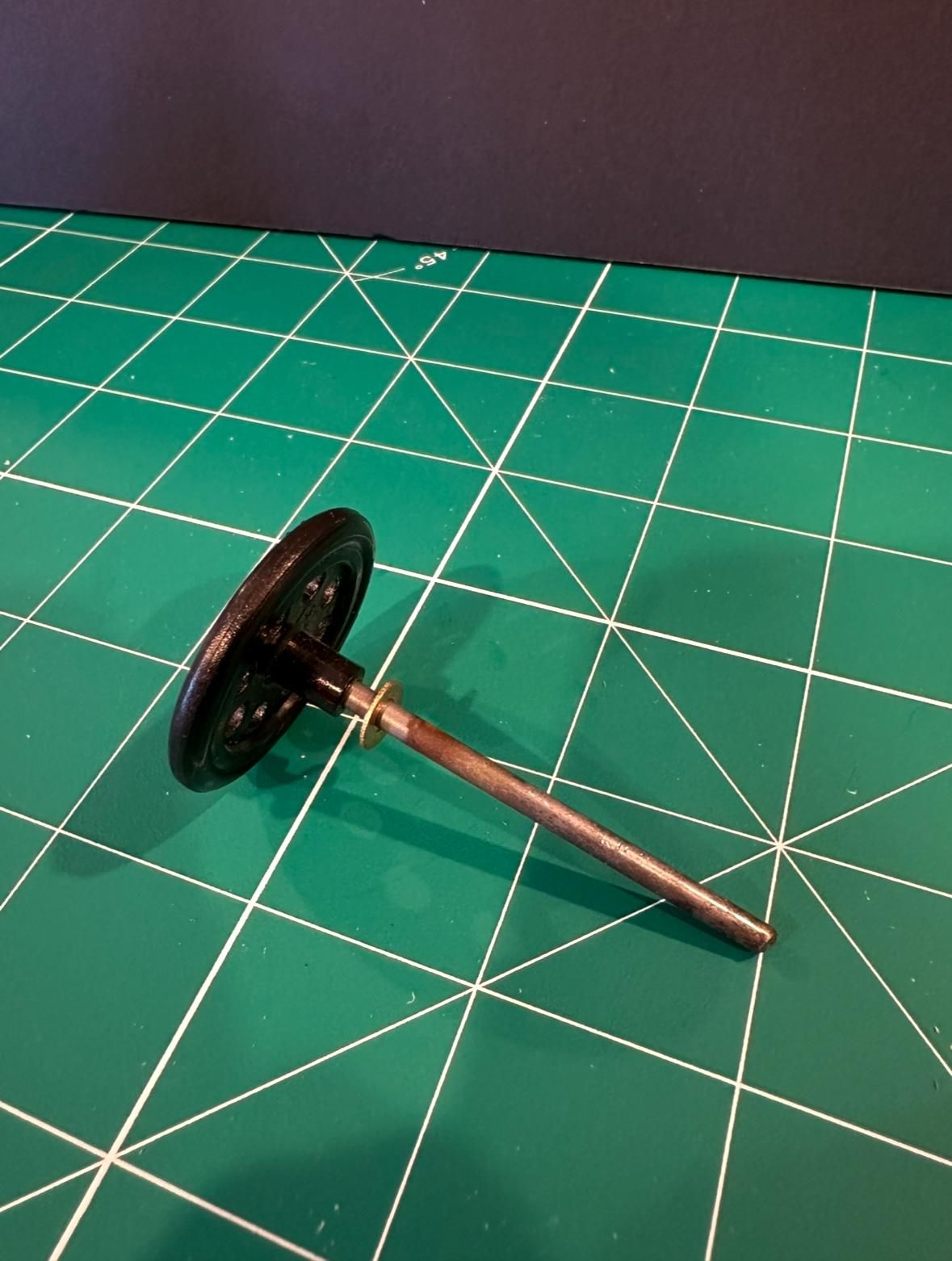 Installing the Axles, Washers, and Wheels