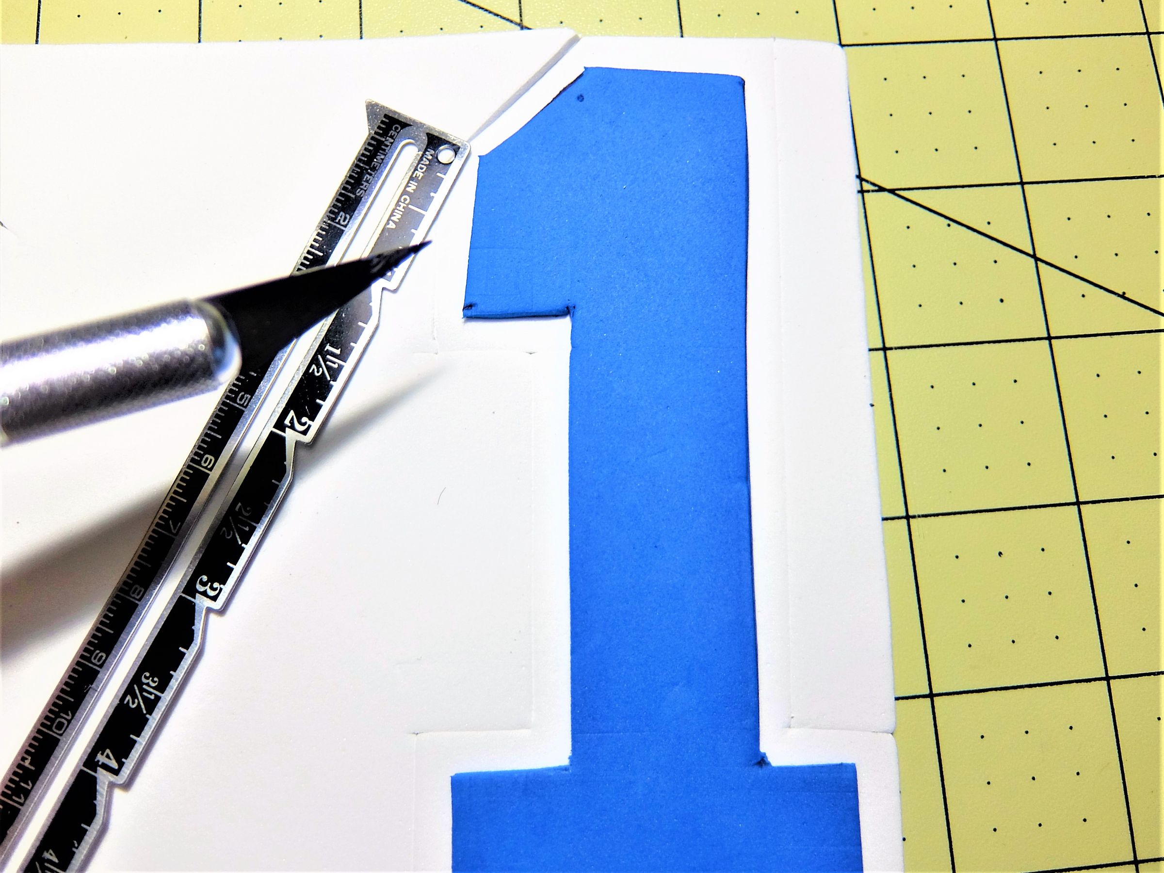 Make Jersey Numbers - 0 : 6 Steps (with Pictures) - Instructables