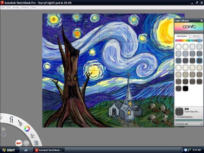 Foreground Brush Strokes