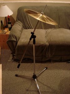 How to Turn a Mic Stand Into a Cymbal Stand