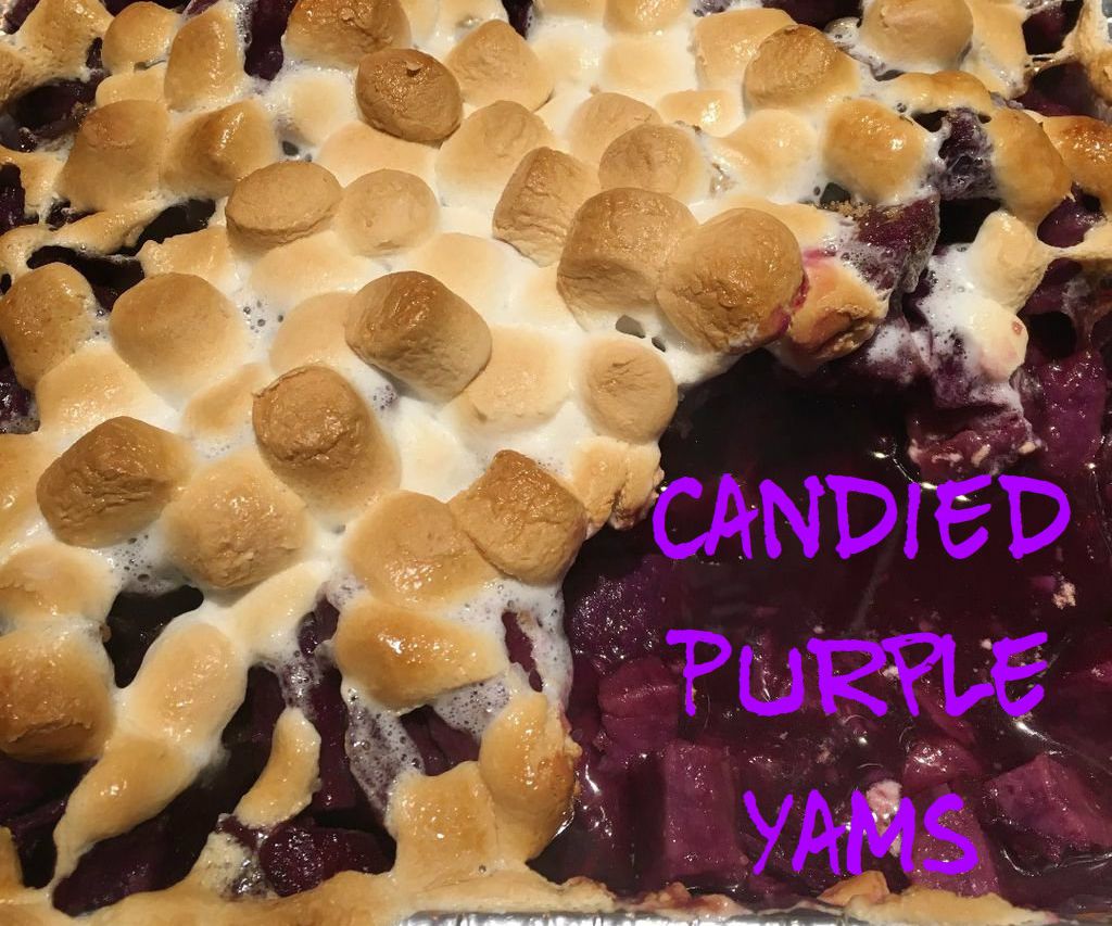 Candied Purple Yams
