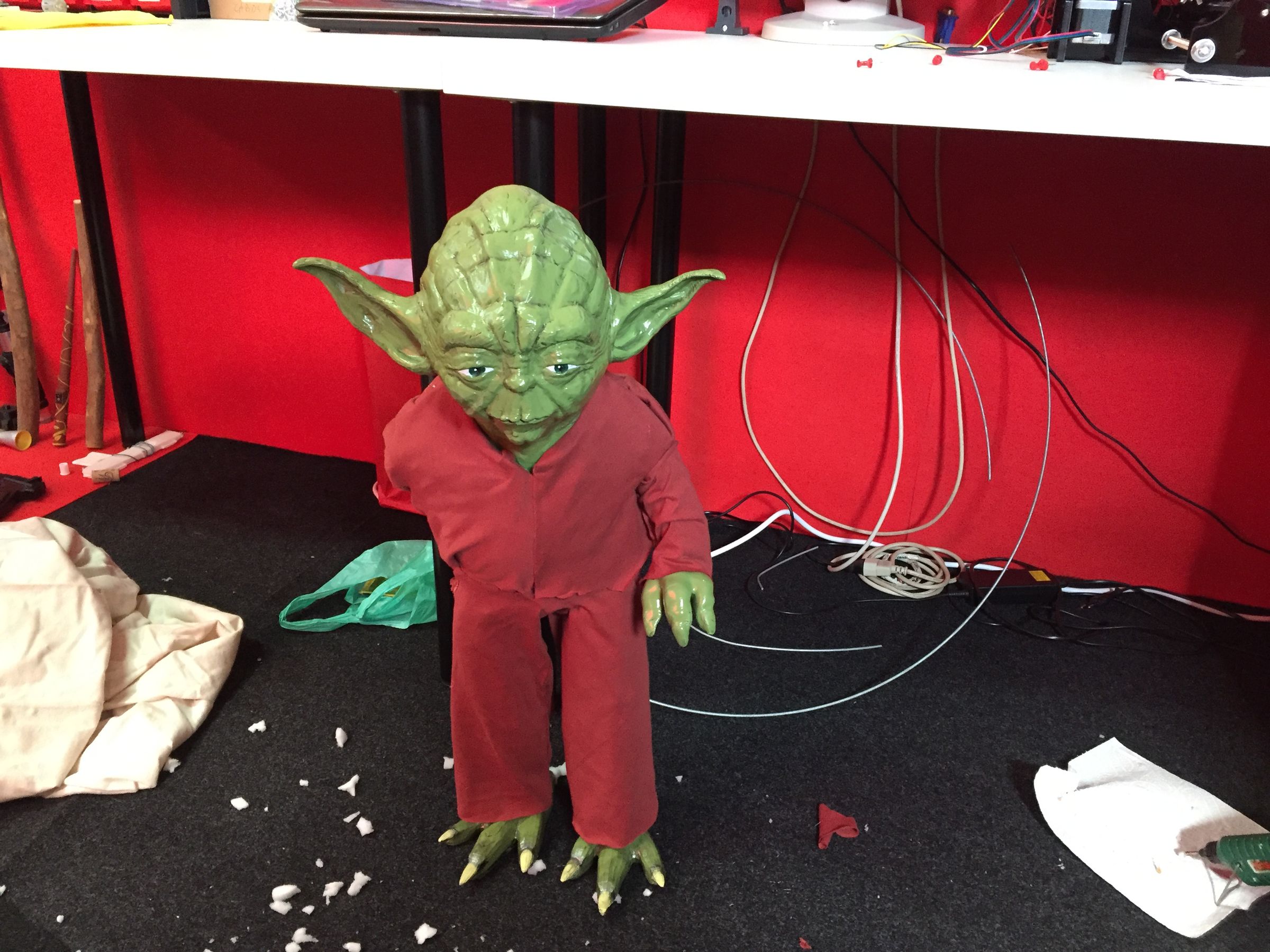 DIY Real Size Yoda 11 Steps (with Pictures) Instructables