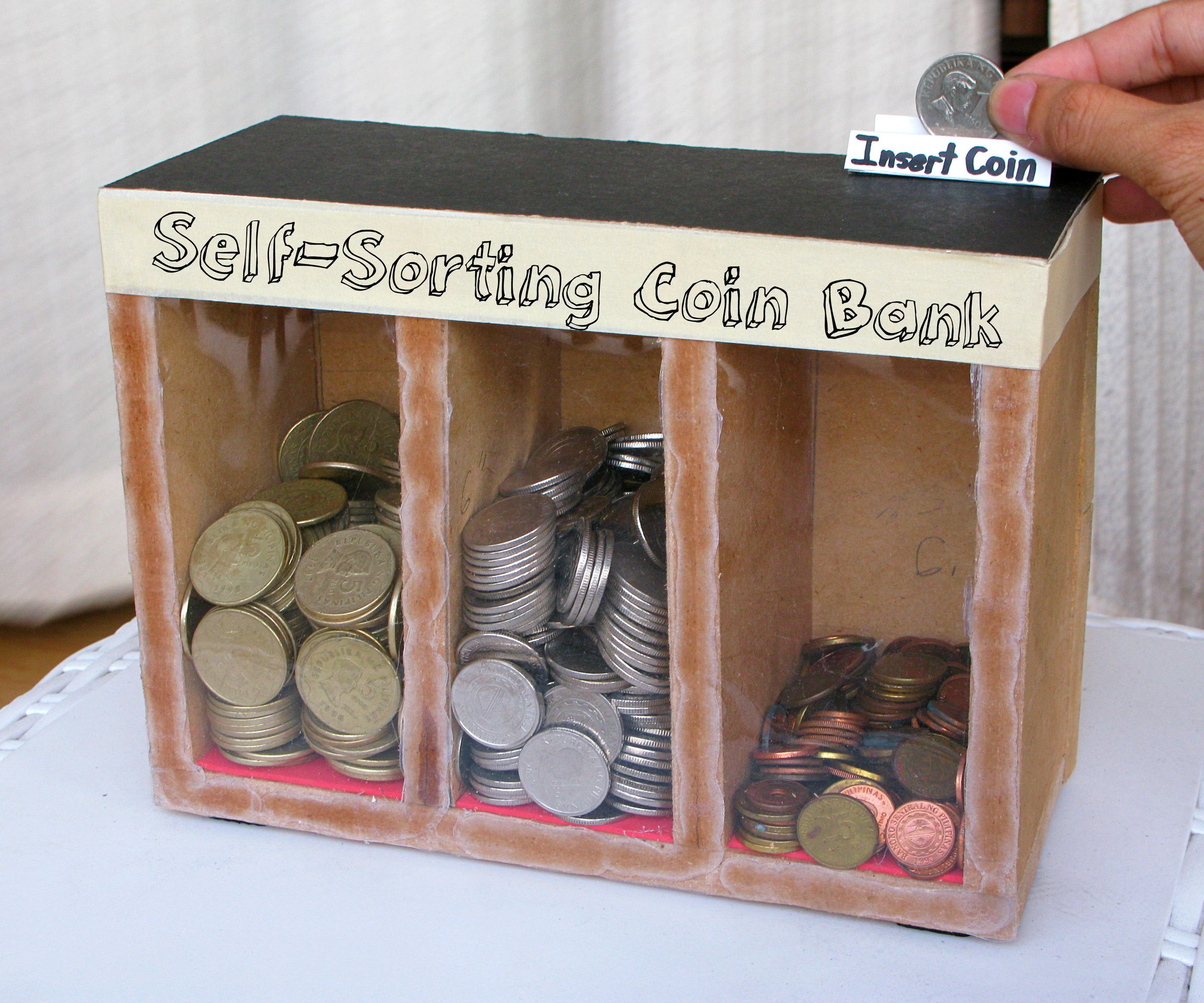 Coin Sorting Machine (Runs on Gravity)