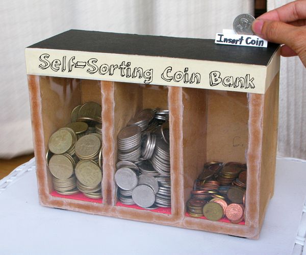 Coin Sorting Machine (Runs on Gravity)