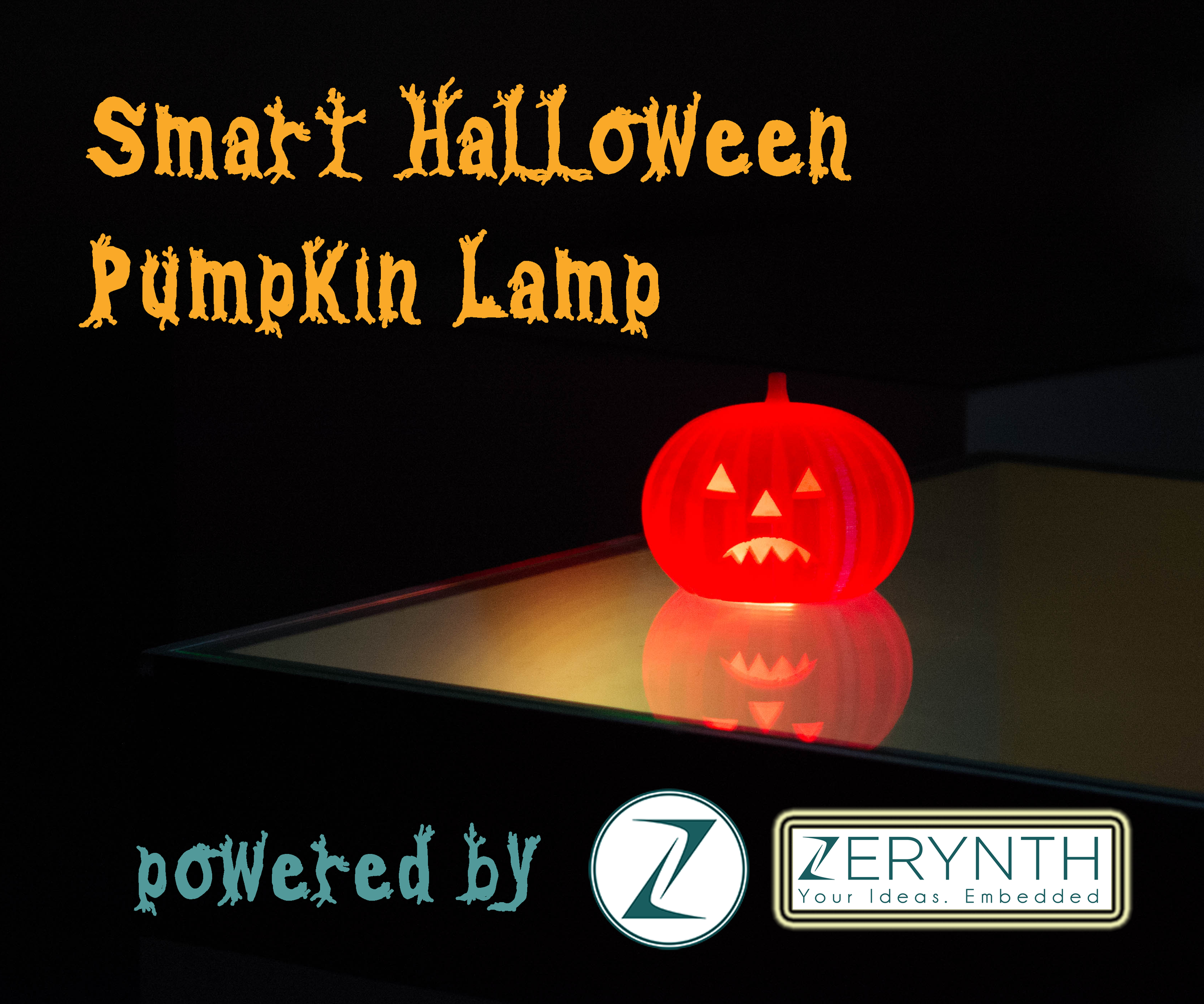 Smart Halloween Pumpkin Lamp
